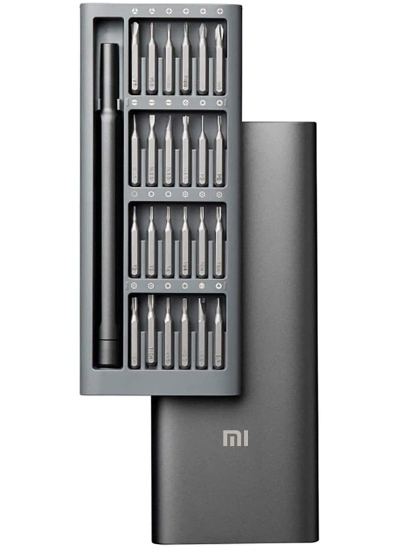 طقم مفك براغي دقيق يدوي من Xiaomi Mi مكون من 24 قطعة BHR4680GL - رمادي