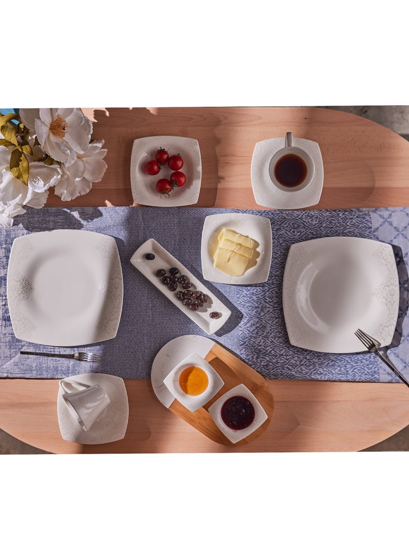 Karaca Fine Pearl Helen 26 Piece Breakfast Set for 6 People  - Image 1