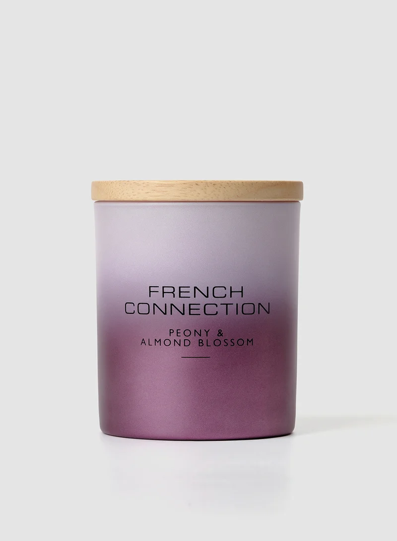 فرنش كونكشن شمعة عبير الفاوانيا واللوز  جرام