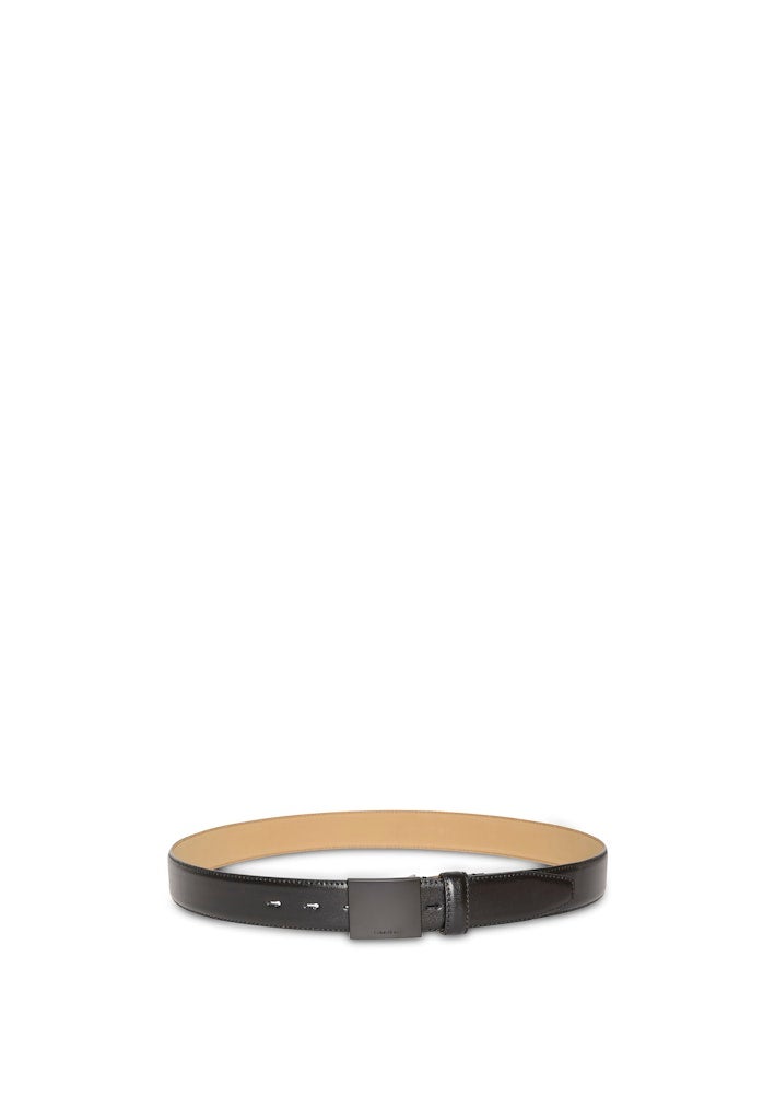 CALVIN KLEIN TITLECASE PLAQUE allocated hole belt - Image 1