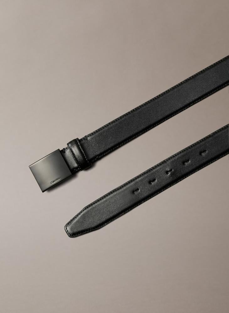 CALVIN KLEIN TITLECASE PLAQUE allocated hole belt - Image 2