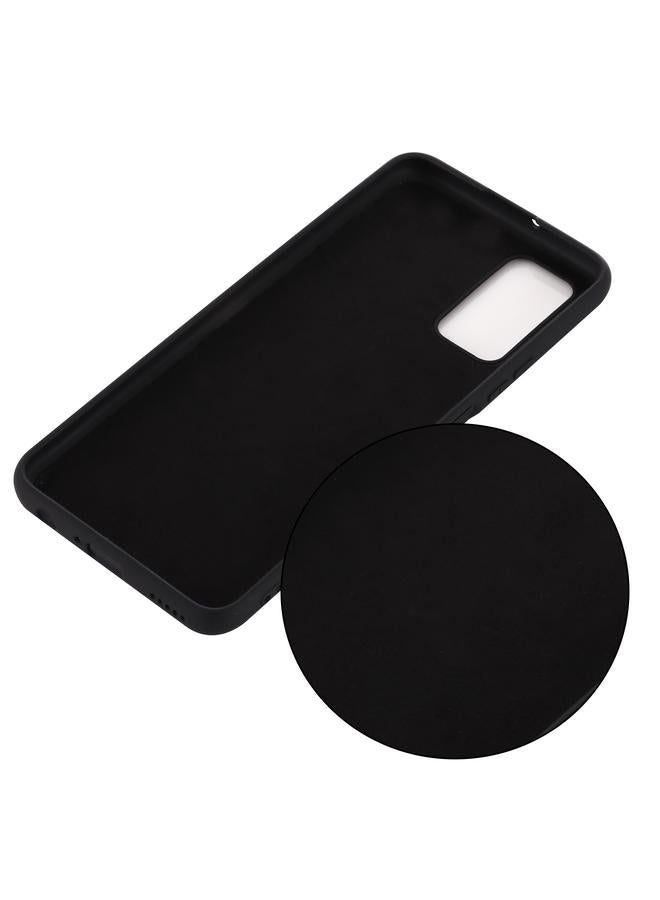 اس-توب جراب لهاتف Motorola Moto G9 Plus مصنوع من السيليكون السائل المقاوم للصدمات بلون نقي مع تغطية كاملة - Image 3