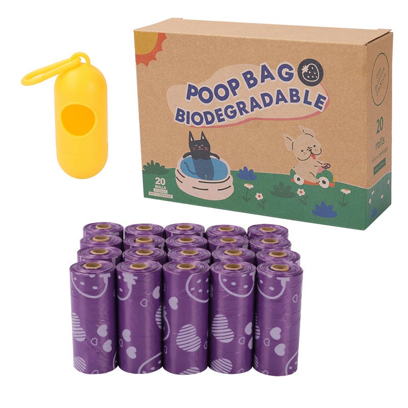 HJ Biodegradable Pet Waste Bags for Outdoor Dog Walking - Image 1