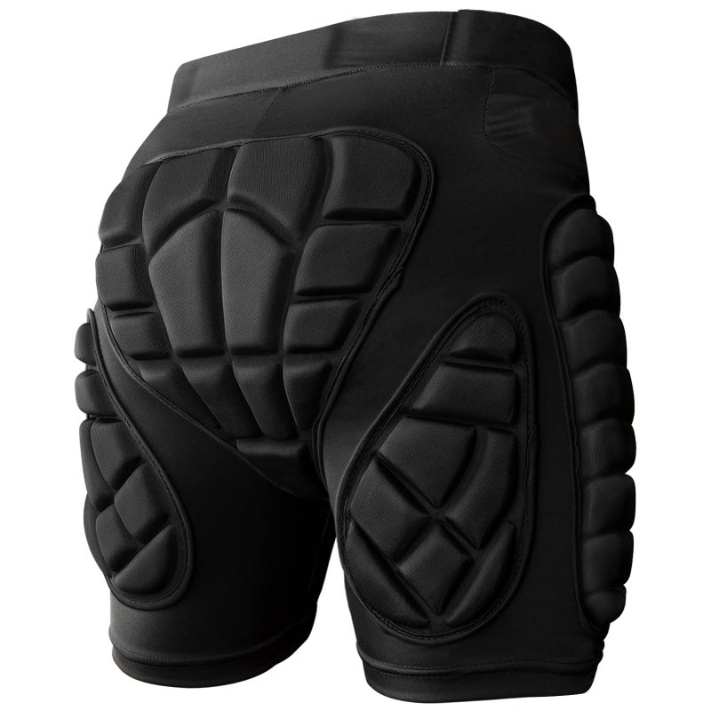 Cienfy 3D Hip Protection Eva Butt Pads Protective Padded Shorts Crash Pad Impact Gear for Skiing Skating Snowboarding Skateboarding (X-Large) - Image 1