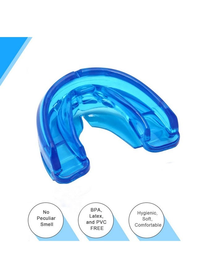 Coolrunner Double Braces Mouth Guard, Mouth Guard Sports, Athletic Mouth Guards, Youth Mouthguard for Upper and Lower Teeth Protection, No Boiling Required for Youth, Teenager - Image 2
