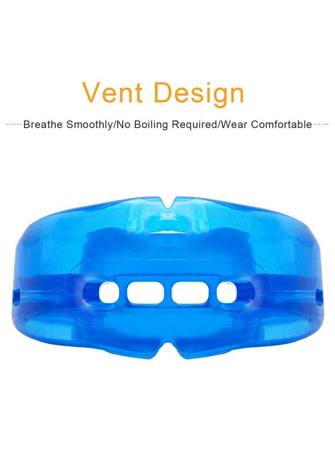 Coolrunner Double Braces Mouth Guard, Mouth Guard Sports, Athletic Mouth Guards, Youth Mouthguard for Upper and Lower Teeth Protection, No Boiling Required for Youth, Teenager - Image 4