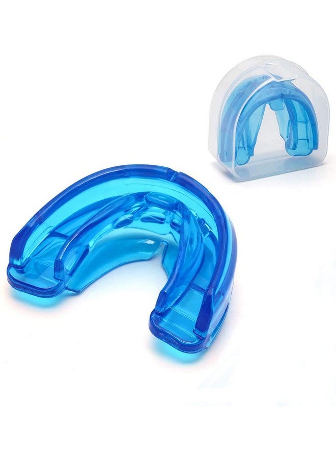 Coolrunner Double Braces Mouth Guard, Mouth Guard Sports, Athletic Mouth Guards, Youth Mouthguard for Upper and Lower Teeth Protection, No Boiling Required for Youth, Teenager - Image 1