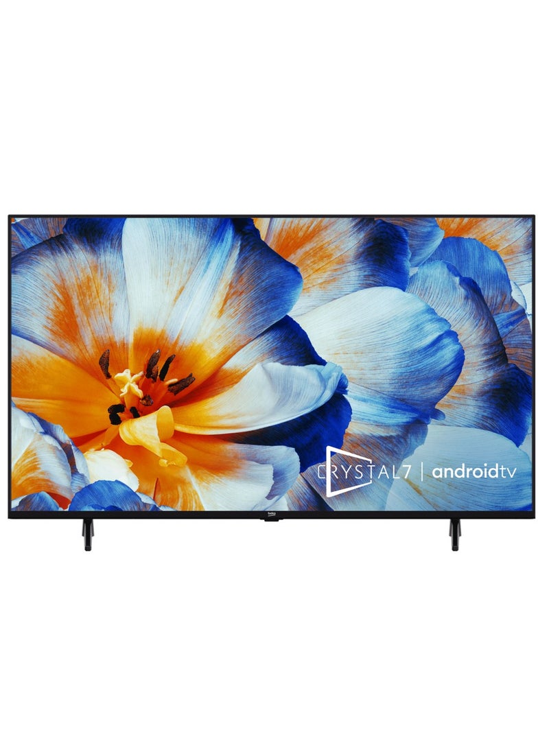 Beko 50 Inches Crystal 7 Smart TV - Android OS - Google Apps - UHD - WiFi - Smart Control App - Turkey  - Image 1