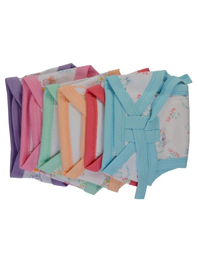 Aarushi Vijkan Aarushi Just Born Printed Cloth Nadi Washable Reusable Hosiery Diaper;Langot;Nappy Mini(0 6 Moths) Pack Of 6(Arsh_49) - Image 2
