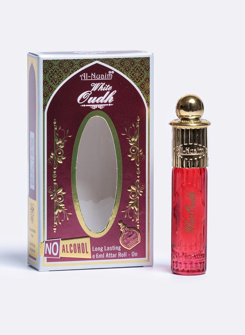 Al Nuaim Al Nuaim Eco series | White Oudh 6ml | Alcohol Free Attar Roll On | Concentrated Perfume Oil | Premium-Grade Oriental Attar | Long Lasting Fragrance  - Image 4