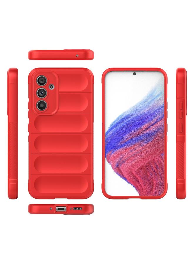 اس-توب جراب لهاتف Samsung Galaxy A54 5G Magic Shield TPU + جراب هاتف من الفلانيل - Image 3