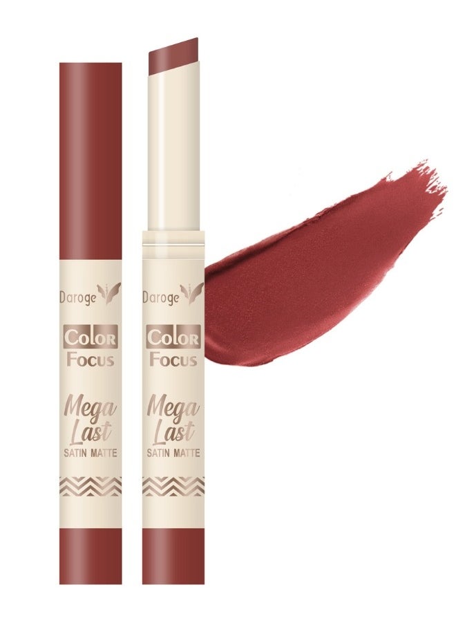 daroge Color Focus Mega Last Satin Matte Nude Lipstick Smoky Topaz  - Image 1