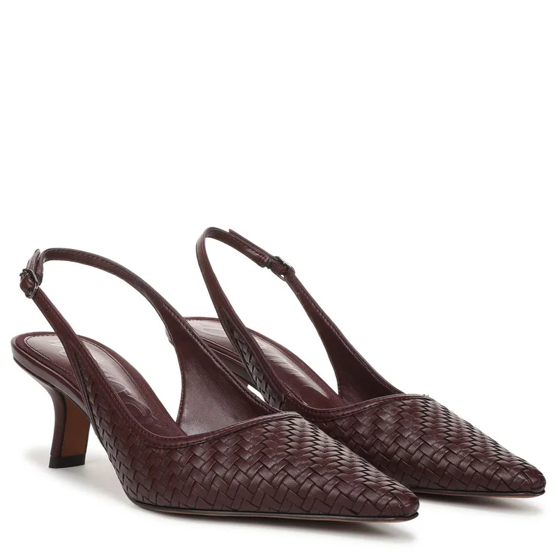 سام إيدلمان Bianka Weave Slingback Pump