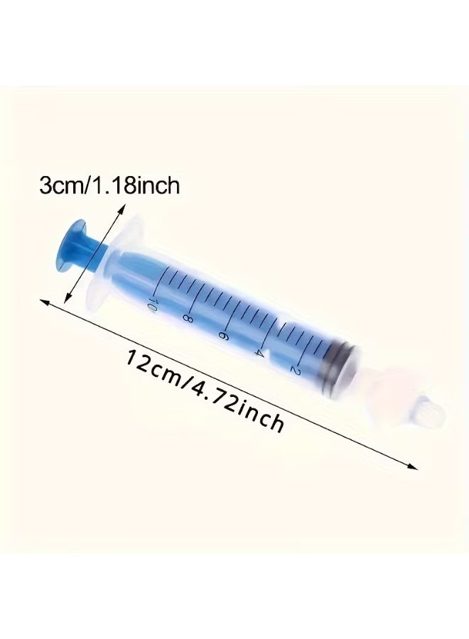 Baby Little Luxuries 4pcs Baby Nasal Aspirator Syringe Baby Nose Cleaner Rhinitis Nasal Washer Irrigator Baby Nose Washing for Children 10ML - Image 3
