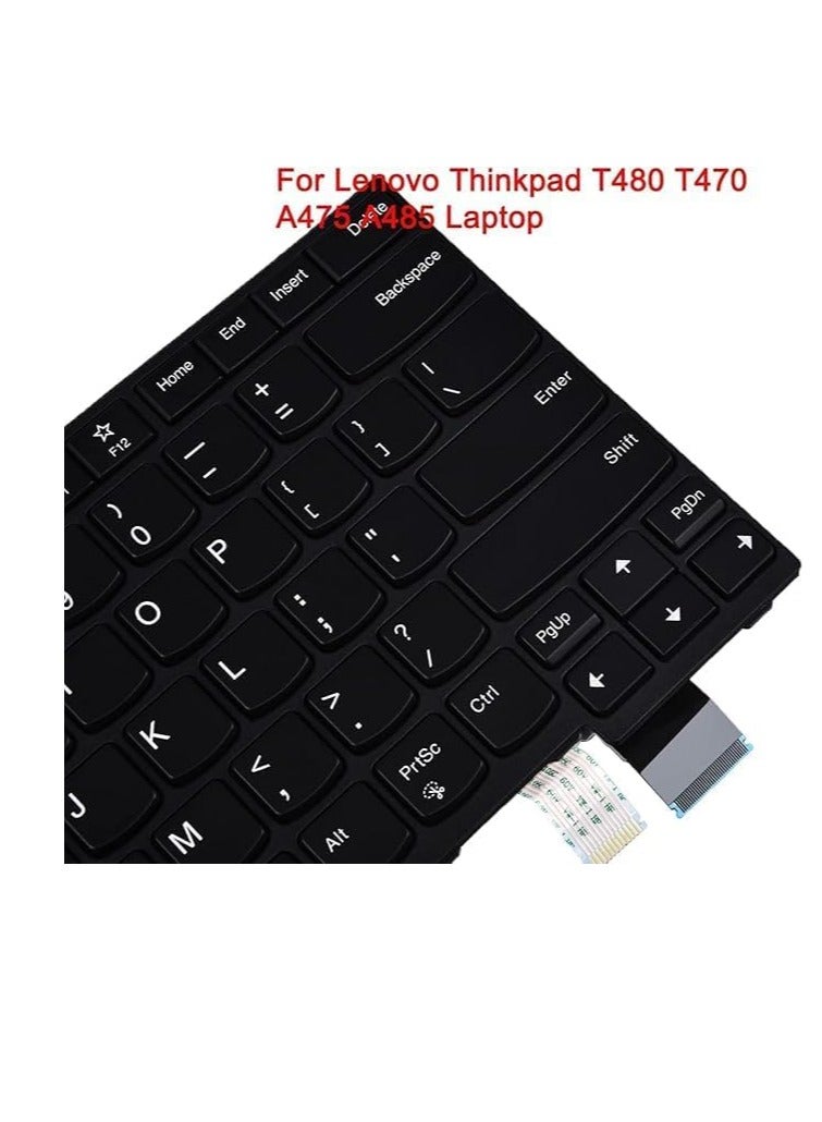 New Replacement Keyboard for Lenovo Thinkpad T470 T480 A475 A485 Laptop US Layout  - Image 3