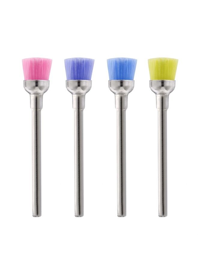NMKL38 4PCS Nail Drill Bit Set Cleaning Brushes Professional Nail Drill Machine Manicure Accessories, Mixed color - Image 1