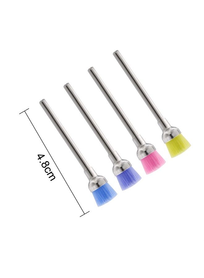 NMKL38 4PCS Nail Drill Bit Set Cleaning Brushes Professional Nail Drill Machine Manicure Accessories, Mixed color - Image 4