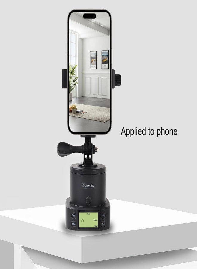 Suptig 360 Degree Tripod Adapter Mount Compatbile for Gopro, Phone Take Photo Or Video, Handle Fan and Product Display Rotation. - Image 4