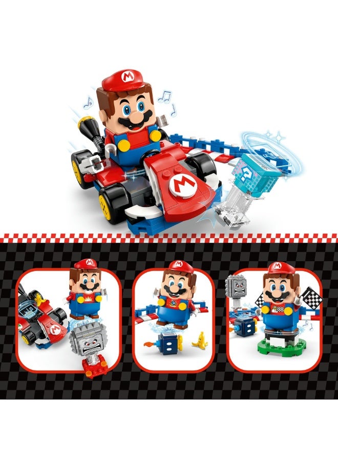 ليغو سوبر ماريو ماريو كارت - ليجو ماريو التفاعلية وكارت قياسي 72043 (278) قطعة - Image 5