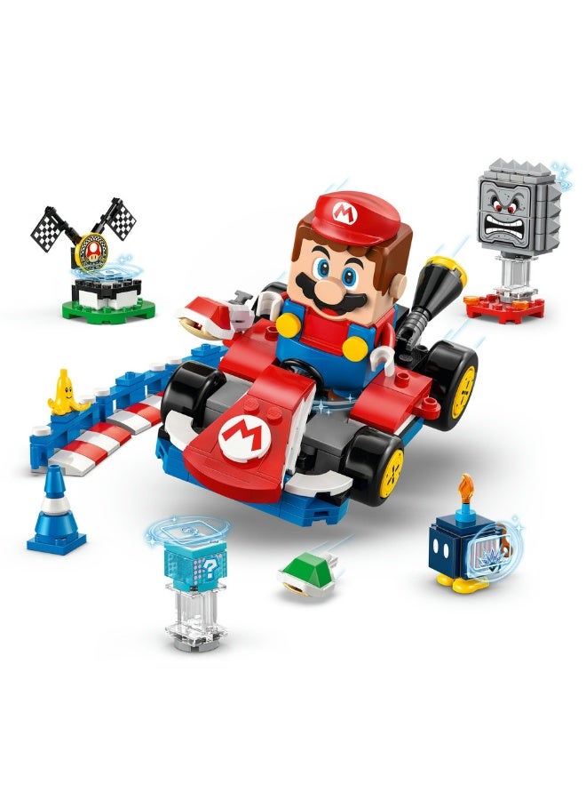 ليغو سوبر ماريو ماريو كارت - ليجو ماريو التفاعلية وكارت قياسي 72043 (278) قطعة - Image 4