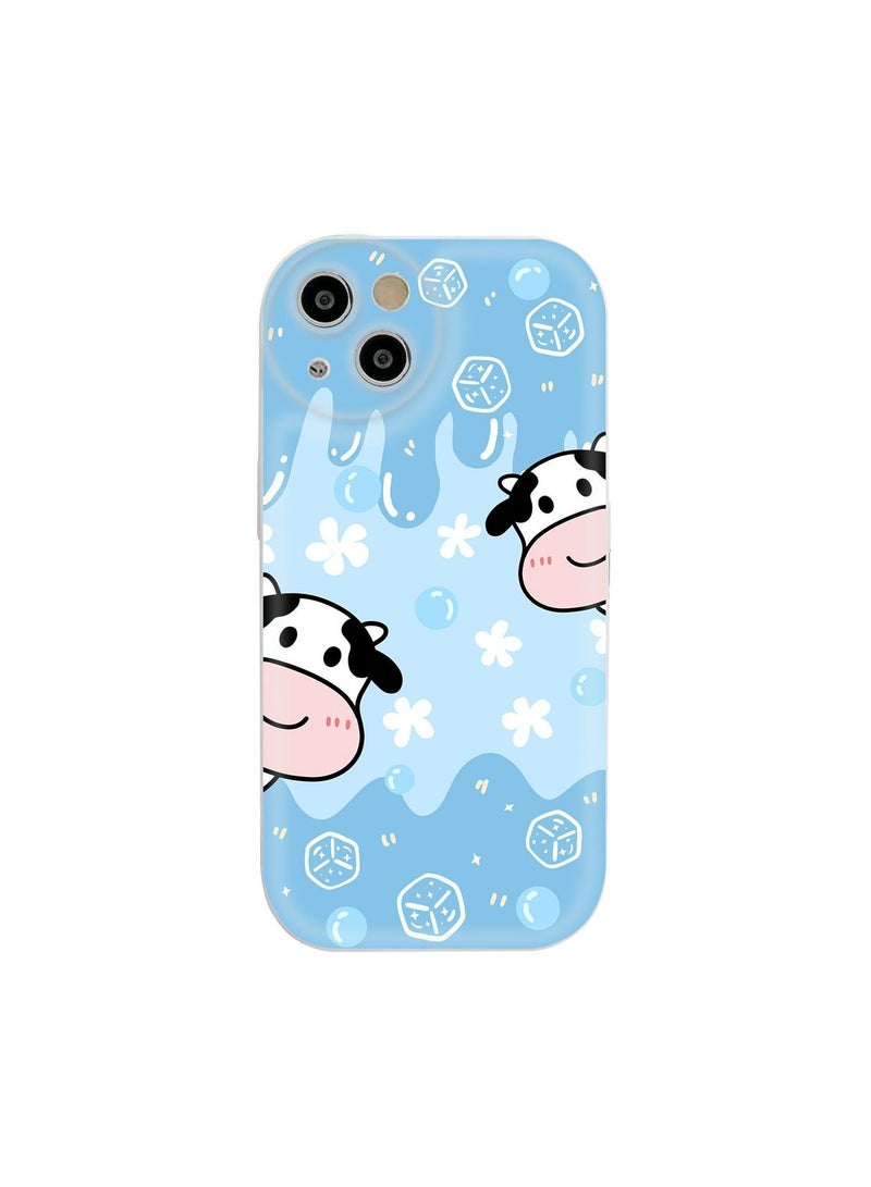Loquat Cartoon Milk Air Cushion Soft Shell Apple Phone Case - Image 1