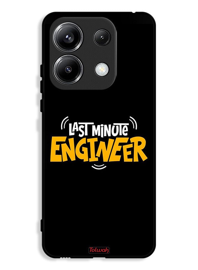 Tolwak Xiaomi Poco M6 Pro 4G Protective Case Cover Last Minute Engineer - Image 1