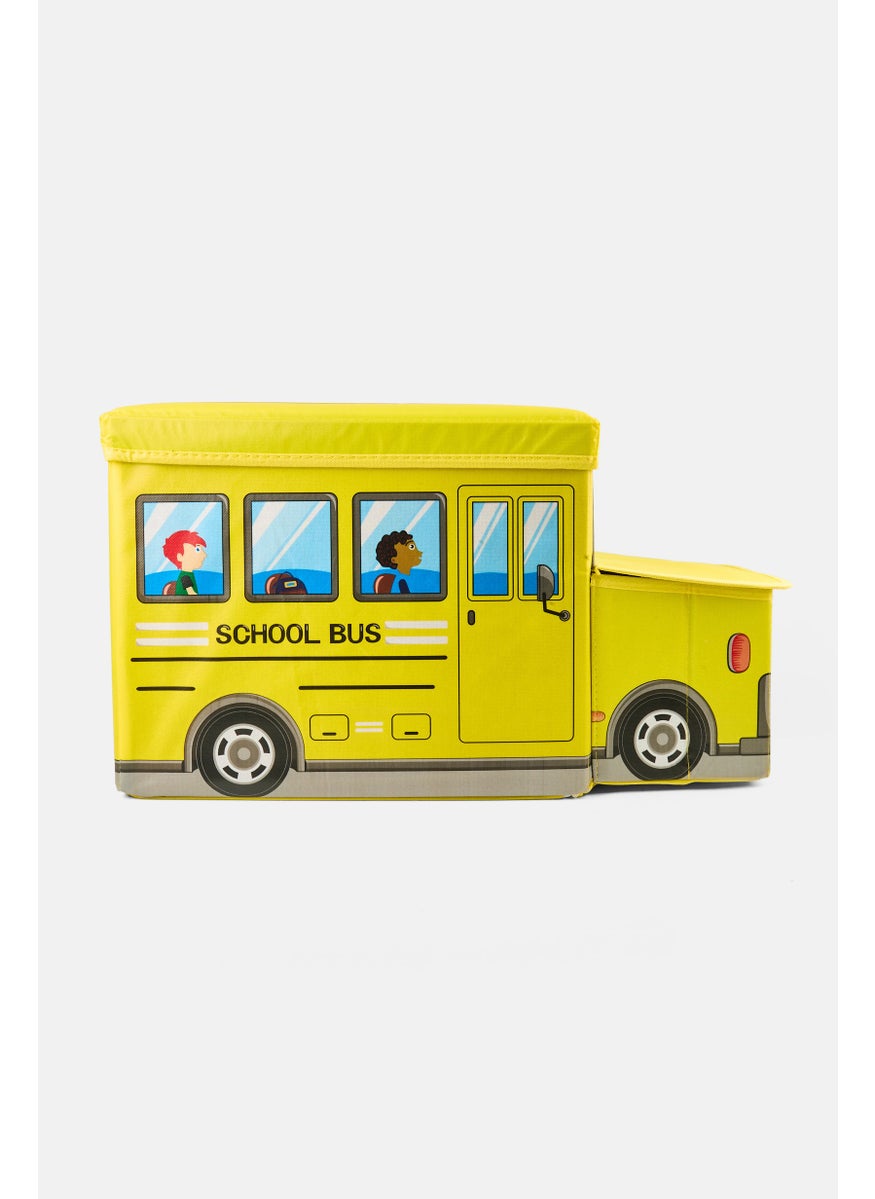 Bieco Foldable Bus Toy Storage Box With Lid  - Image 5