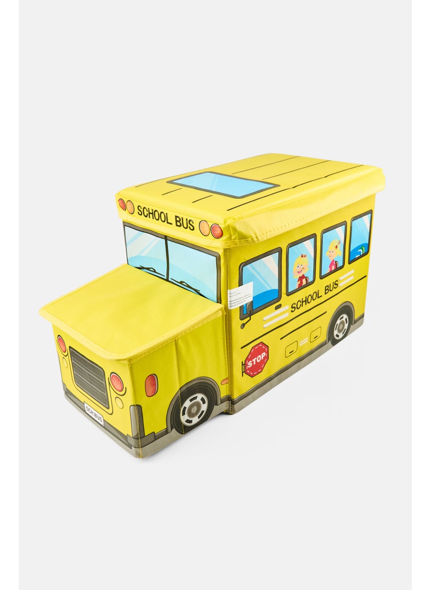 Bieco Foldable Bus Toy Storage Box With Lid  - Image 2