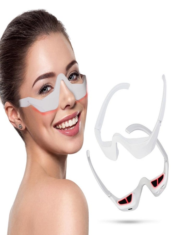 zeencare علاج زينكير للهالات السوداء تحت العين بالضوء الأحمر، علاج قابل لإعادة الشحن للهالات السوداء تحت العين، علاج بالضوء الأحمر للتجاعيد والانتفاخات والخطوط الدقيقة حول العينين - Image 1