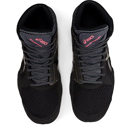 ASICS Men's Snapdown 3 Wrestling Shoes, 5, Black/Gunmetal - Image 5