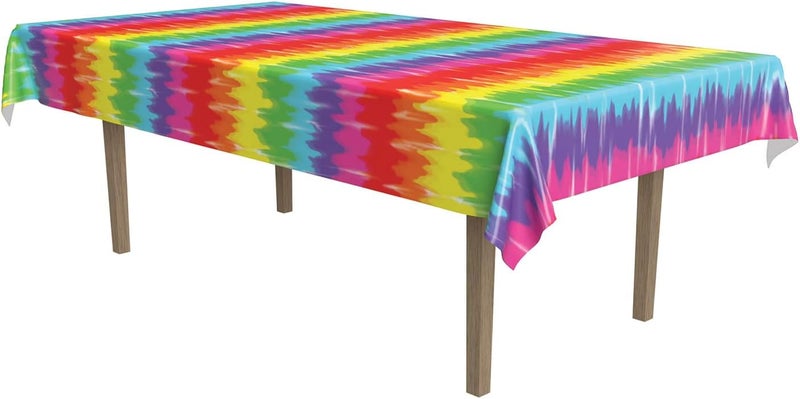 Beistle TieDyed Tablecover - Image 1