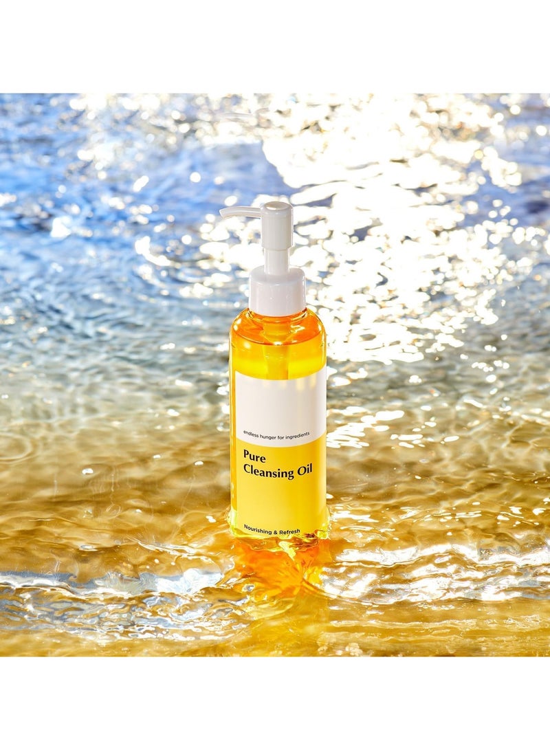 MA:NYO زيت تنظيف نقي 200 مل منظف وجه كوري يذوب الرؤوس السوداء مزيل مكياج يومي مع زيت الأركان للنساء هدية للعناية بالبشرة الكورية - Image 3