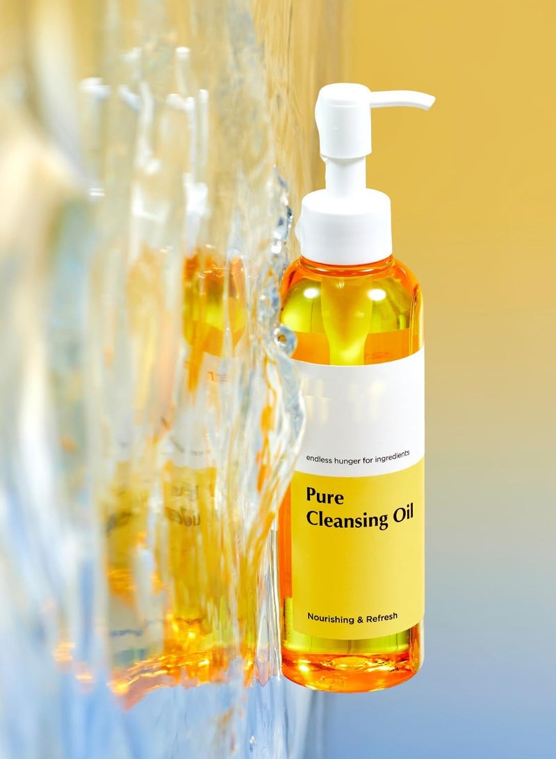 MA:NYO زيت تنظيف نقي 200 مل منظف وجه كوري يذوب الرؤوس السوداء مزيل مكياج يومي مع زيت الأركان للنساء هدية للعناية بالبشرة الكورية - Image 4