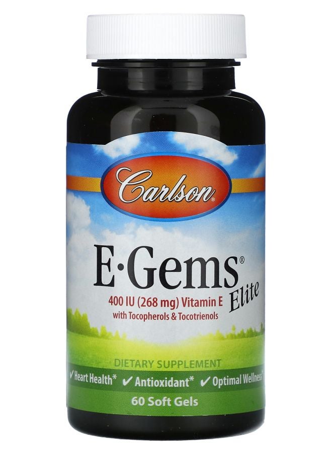 E-Gems Elite 400 IU (268 mg) 60 Soft Gels