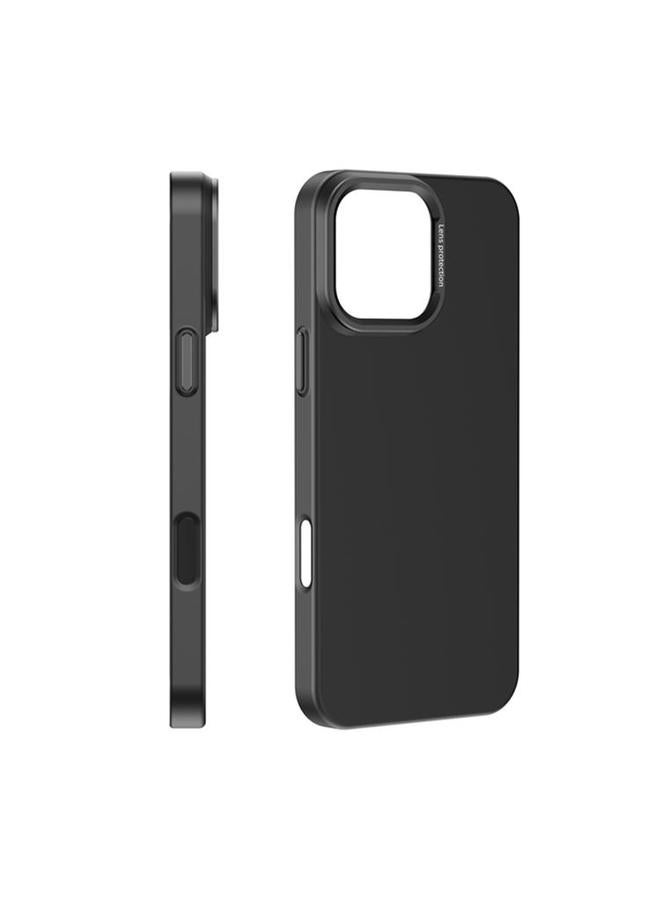 S-TOP Case For iPhone 16 Pro PC Flocking MagSafe Magnetic Phone Case - Image 2