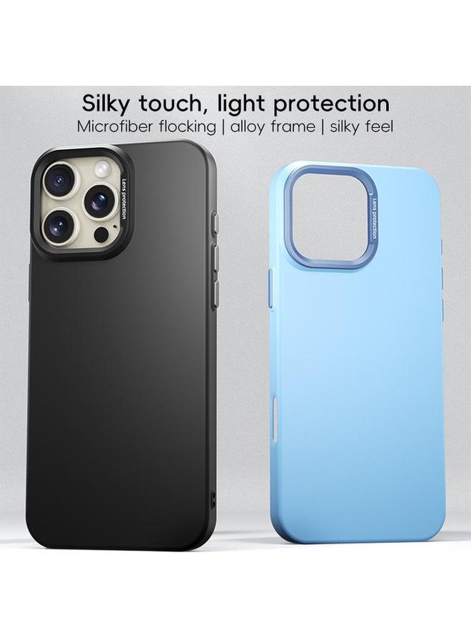 S-TOP Case For iPhone 16 Pro PC Flocking MagSafe Magnetic Phone Case - Image 3