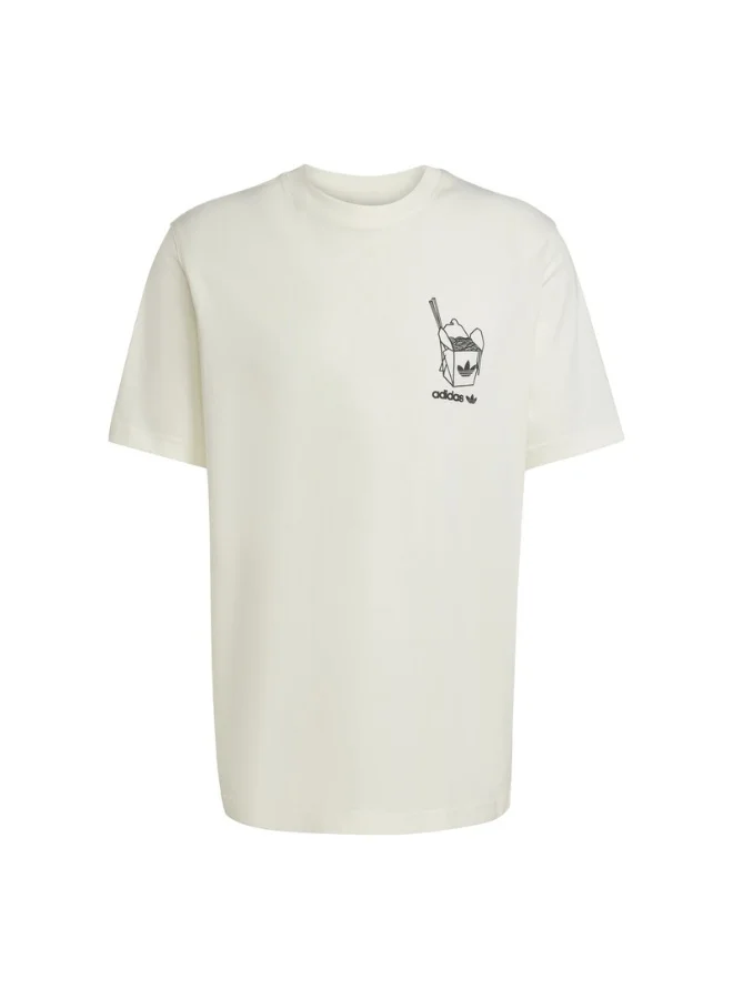 adidas adidas RAMEN BOX TEE White Originals Men T-SHIRTS