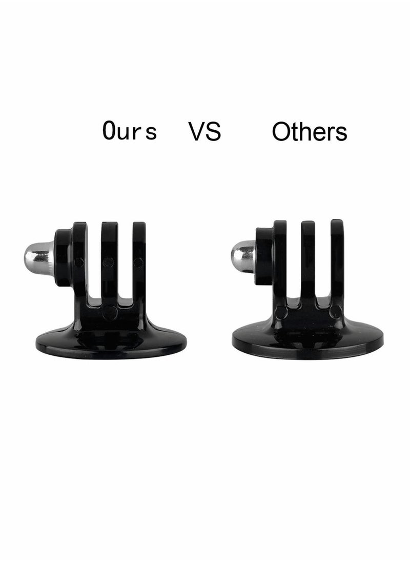 Y&D - Tripod Mount Adapter Screw Compatible for GoPro Hero 10, 9, 8, 7, 6, 5, 4, Session, 3+, 3, 2, 1, (2018), Fusion, DJI Osmo, Sjcam, Xiaoyi Action Cameras (5 Packs) - Image 1