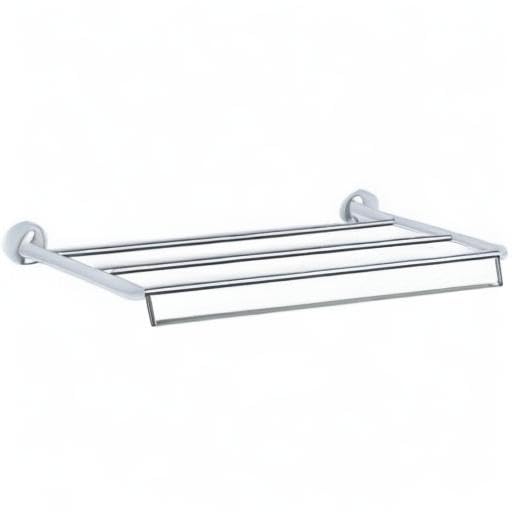 Jaquar Brass 600mm Long Towel Rack (Chrome) - Image 2
