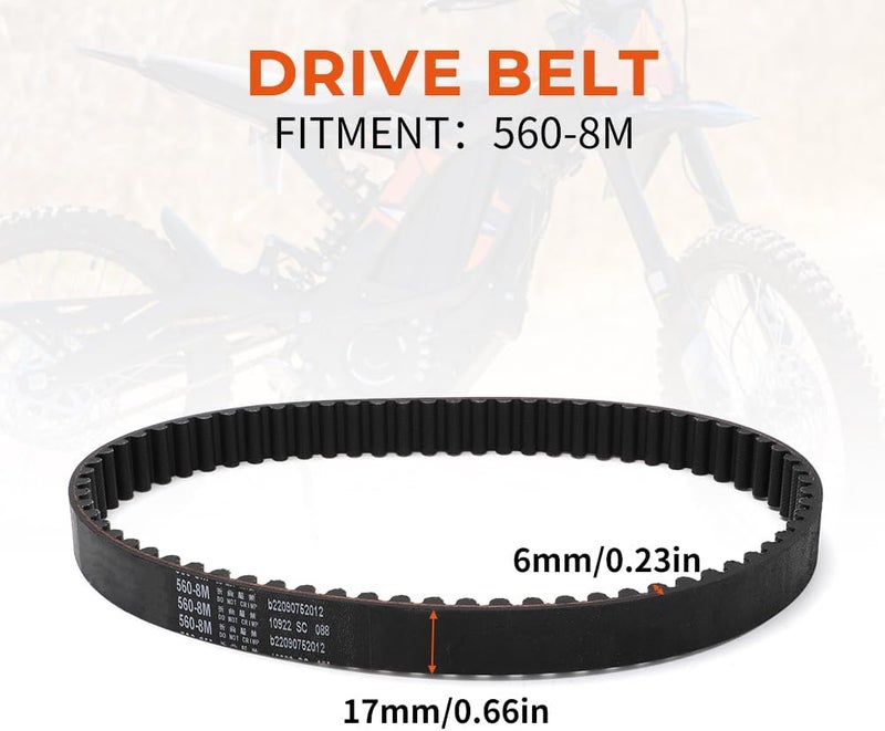 WIKIBB E-Bike Drive Belt for Sur-Ron Models - Image 3