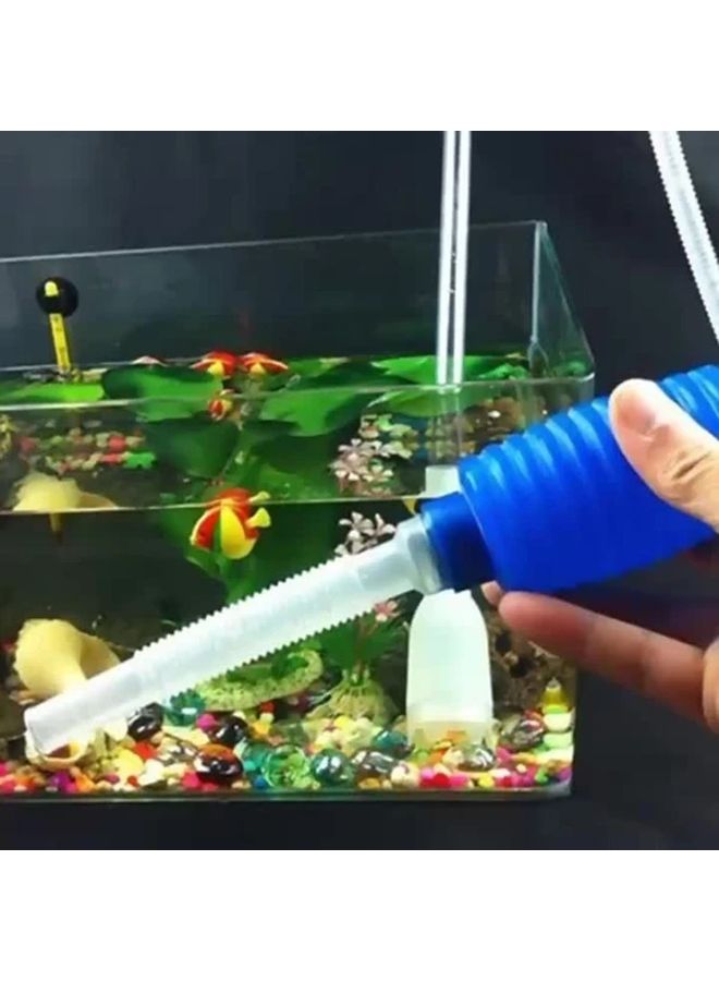 Gray Aquarium Sand Cleaning Suction Pump For Easy Water Change In Fish Tanks - Image 5