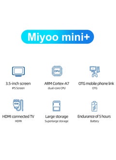 Miyoo Miyoo Mini Plus+ Portable GBA Game PS1 Handheld Game Console(White 64G)  - Image 4