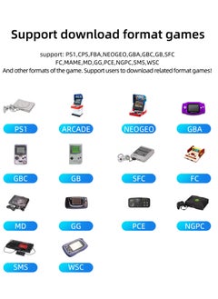 Miyoo Miyoo Mini Plus+ Portable GBA Game PS1 Handheld Game Console(White 64G)  - Image 5