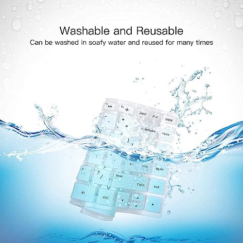 VNJ ACCESSORIES Keyboard Protector Cover for HP Pavilion x360 14" Laptop 14M-BA 14M-CD 14-BF 14-BW 14-cm Series 14M-BA011DX 14M-BA013DX 14M-BA015DX 14M-BA114DX 14M-CD0001DX 14M-CD0003DX- GR.MINT GREEN - Image 3