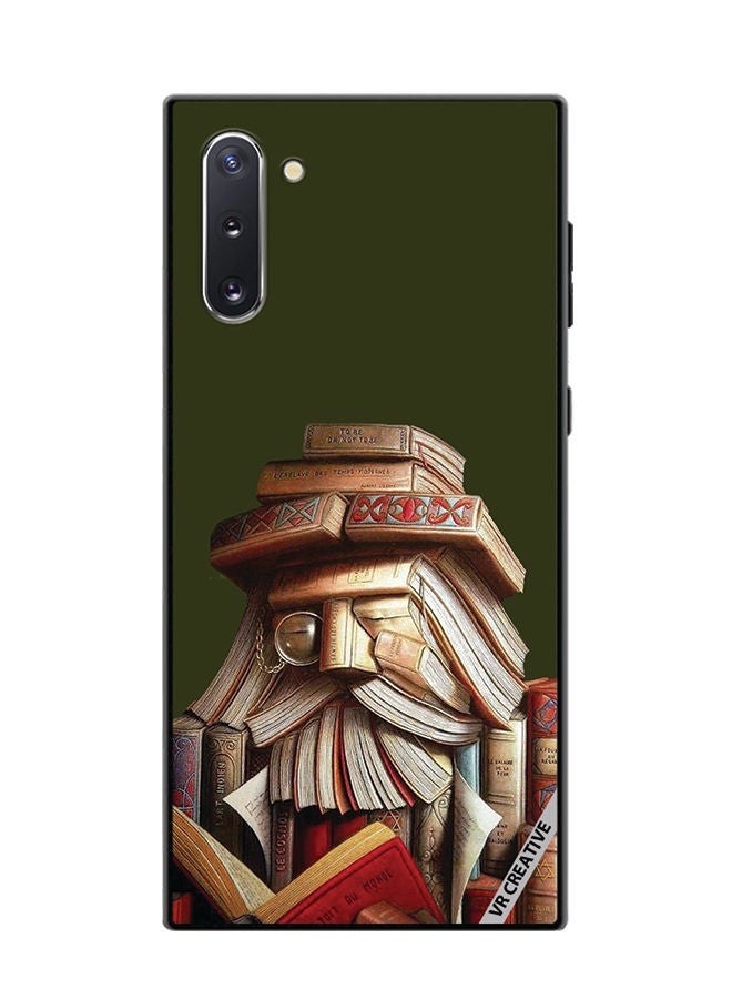 VR CREATIVE Protective Case Cover For Samsung Galaxy Note10 5G Books Design Multicolour - Image 1