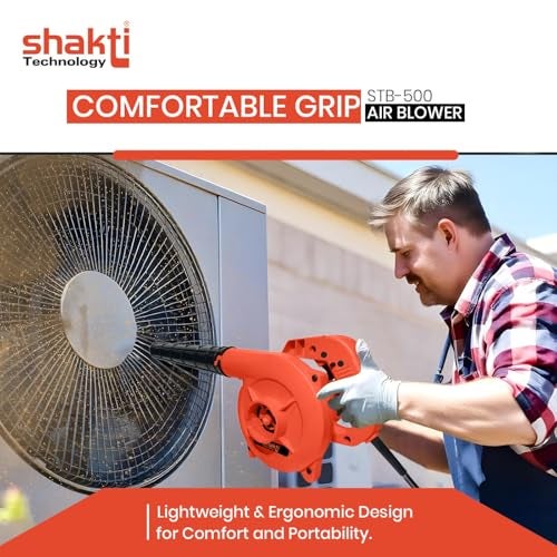 Shakti Technology STB-500 – Blower Machine – Air Blower for Dust Cleaner for Home, Heavy Duty Air Blower Machine with,11000 RPM, 500W, Blow Rate 2.3m³/Min - Made in India 6 Month Warranty - Image 5