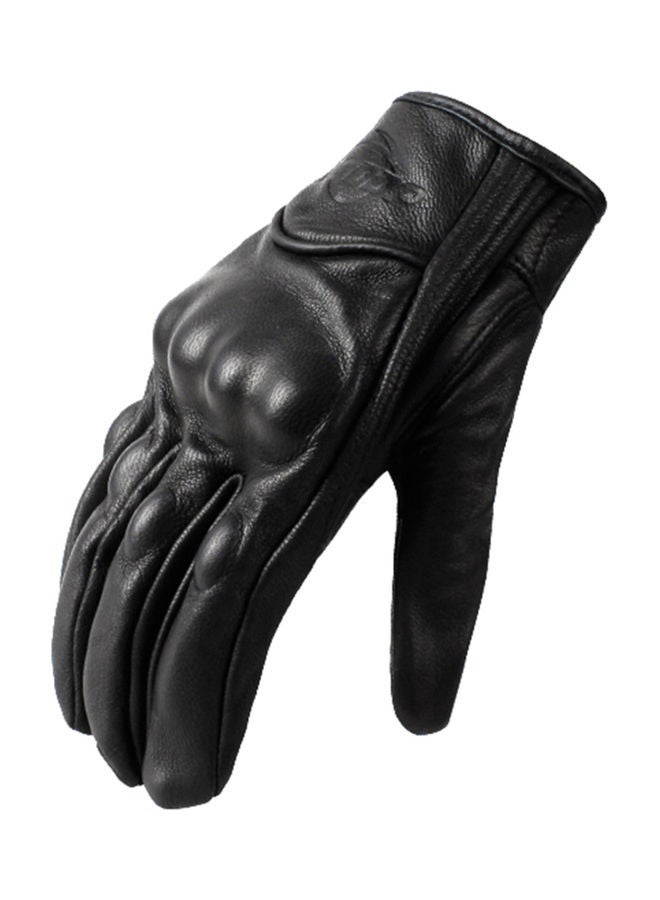NIBEMINENT Protective Leather Full Finger Gloves  - Image 1