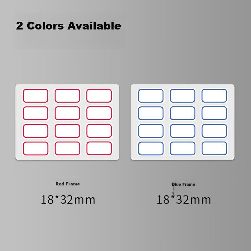 قرطاسية M & G ، 18 * 32mm / 120 قطعة ، ملصقات حمراء ذاتية اللصق ، علامات ، ملاحظات لاصقة ، بطاقات الأسعار ، ملصقات الأسماء ، لوازم مكتبية YT-14 - Image 5