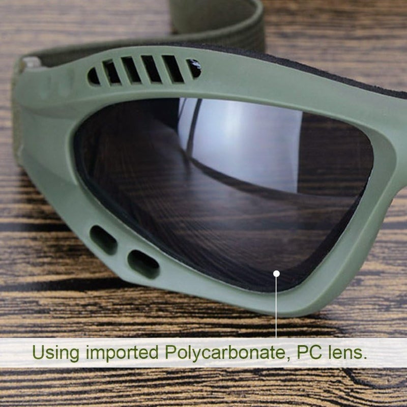 Viriber Motorcycle Goggles - UV Protective Outdoor Glasses, Dust-proof Combat Goggles - Image 5