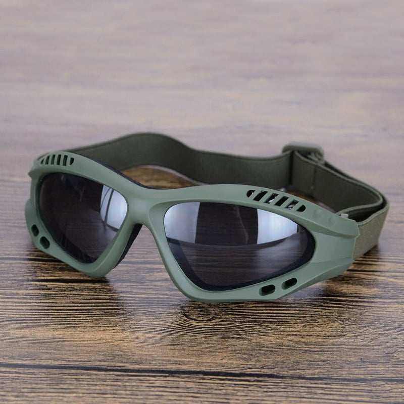 Viriber Motorcycle Goggles - UV Protective Outdoor Glasses, Dust-proof Combat Goggles - Image 3